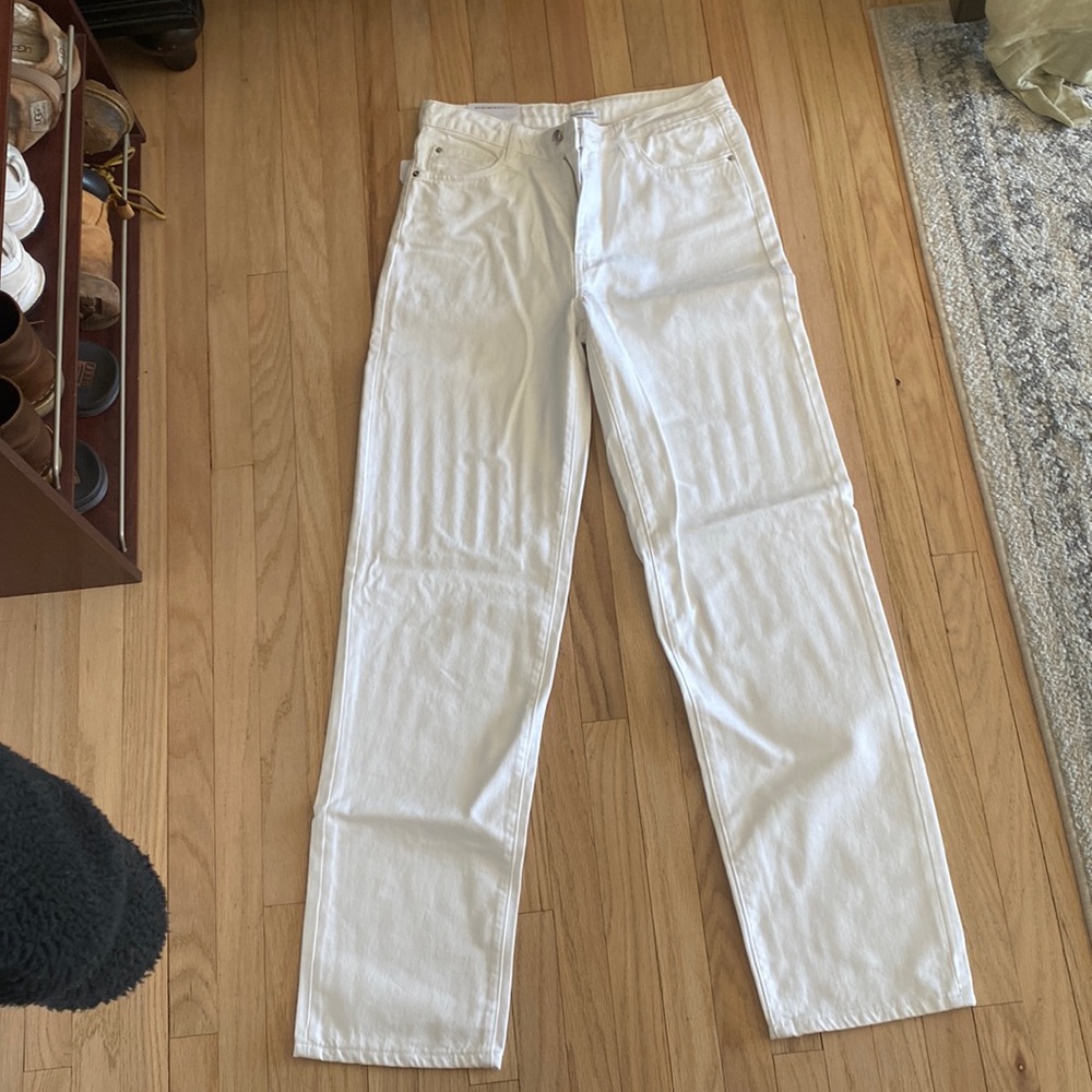 Weworewhat mid rise jean